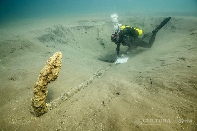 INAH revela descubrimiento de una posible ancla de los navíos de Hernán Cortés El material encontrado data de la primera mitad del siglo XVI