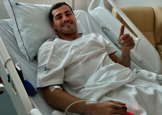 Casillas se reporta estable y manda mensaje a sus seguidores