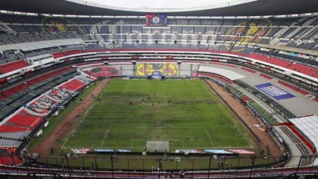 Estadio Azteca cambia de nuevo su pasto…