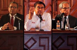Candidatos abordan tema de seguridad en la BUAP