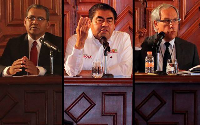 Candidatos abordan tema de seguridad en la BUAP