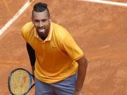 Una más de Kyrgios; es eliminado en Roma por mal comportamiento