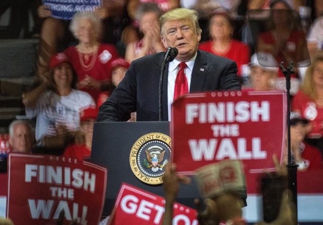 Estima Trump que en 2020 habrá 643 km de muro construidos en la frontera Estima Trump que en 2020 habrá 643 km de muro construidos en la frontera