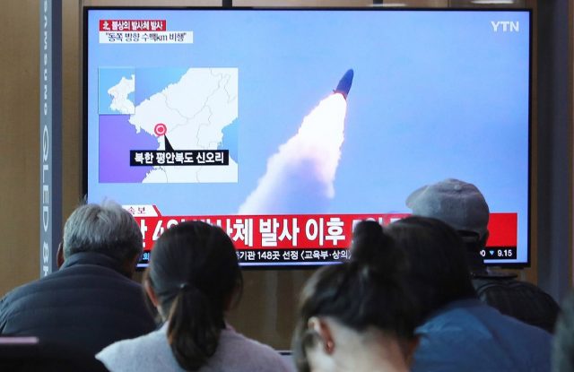 Corea del Norte realiza segundo lanzamiento de misiles en una semana Corea del Norte realiza segundo lanzamiento de misiles en una semana