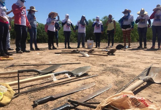 Gobierno sonorense colaborará con Guerreras Buscadoras en rastreo de fosas Gobierno sonorense colaborará con Guerreras Buscadoras en rastreo de fosas