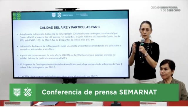 Partículas PM2.5 atacan a la CDMX El gobierno capitalino carece de un plan de contingencia ante dicha amenaza