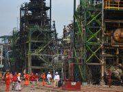 Amenaza de bomba en Complejo Petroquímico Pajaritos provocó la evacuación de trabajadores Falsa alarma aseguran trabajadores de Pemex