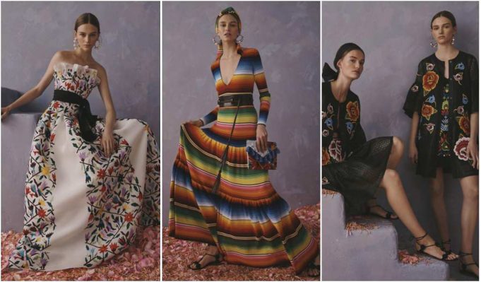 Secretaría de Cultura acusa de apropiación cultural a Carolina Herrera
