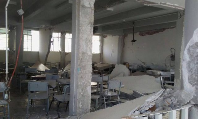 Sismo del 19S dañó 2 mil escuelas en Puebla; 800 aún no son reconstruidas Sismo del 19S dañó 2 mil escuelas en Puebla; 800 aún no son reconstruidas