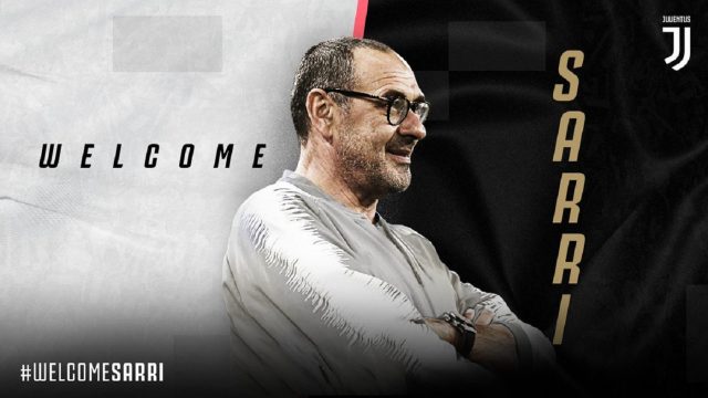 Sarri deja Londres y llega a Turín para tomar a la Juve