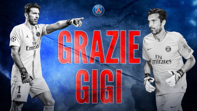 Gianluigi Buffon se despide de París Se terminó la aventura de Buffon en el PSG