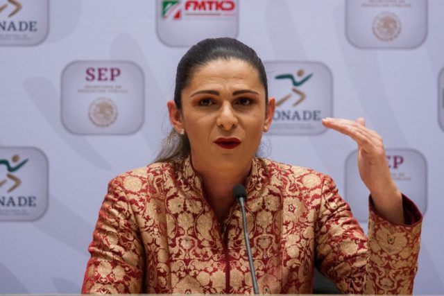 Ana Guevara se defiende: «Hay falsedad y dolo» Niega ex medallista olímpica que esté en precampaña por la gubernatura de Sonora