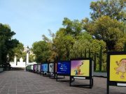 Inauguran exposición en el Bosque de Chapultepec sobre derechos de la infancia
