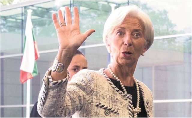 Christine Lagarde deja el FMI Apuntan a Lagarde para dirigir el Banco Central Europeo