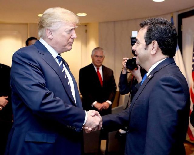Trump y Morales llegan a un acuerdo para que Guatemala sea tercer país seguro