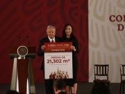 AMLO entrega antiguo terreno de los Valdez Villarreal para construir una universidad