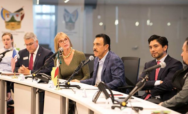 Hidalgo e Indiana trabajarán de la mano para la mejora de sus estados