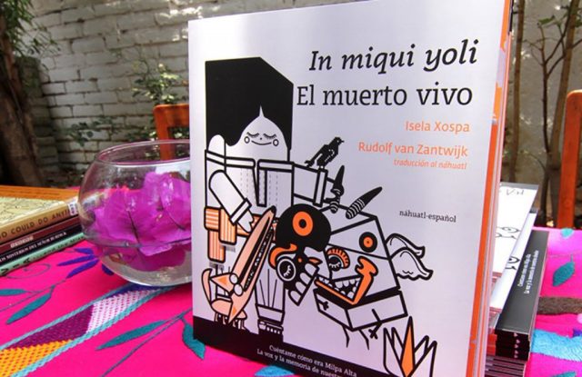 In miqui yoli. El muerto vivo, el libro ilustrado que busca preservar el náhuatl