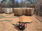 Recuperan más de 46 mil litros de huachicol en Sonora Elementos federales identificaron 48 bidones llenos de combustible robado