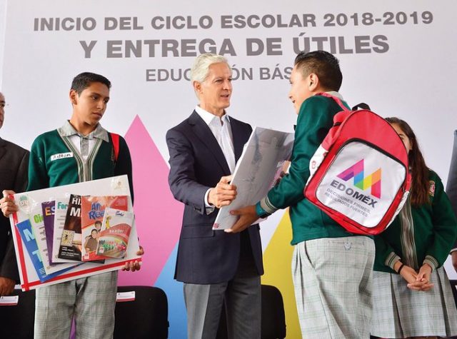 Darán paquetes de útiles a estudiantes mexiquenses