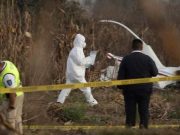 Revelan avances en caída de helicóptero