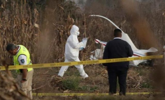 Revelan avances en caída de helicóptero