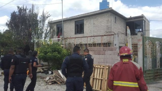 Explosión en Tultepec deja un muerto y un herido