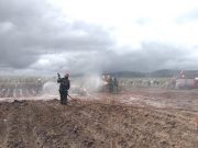 Ducto perforado en Ocotitlán se encuentra en reparación