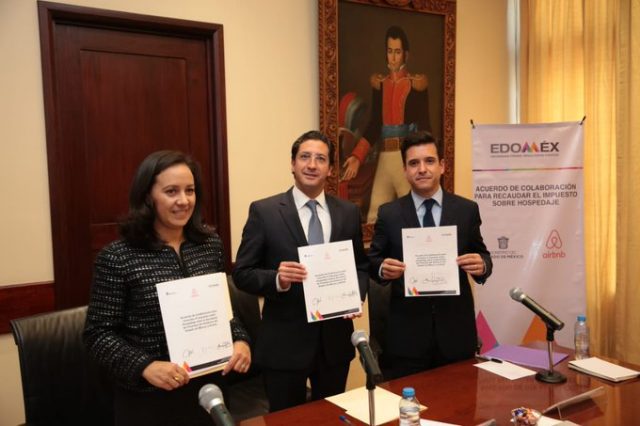 Airbnb firma convenio de colaboración con Gobierno del Edomex