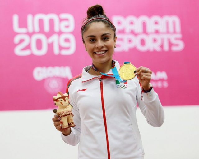 México ya tiene 26 medallas de oro y va por la segunda posición del medallero Paola Longoria y el raquetbol mexicano se robaron la jornada del miércoles