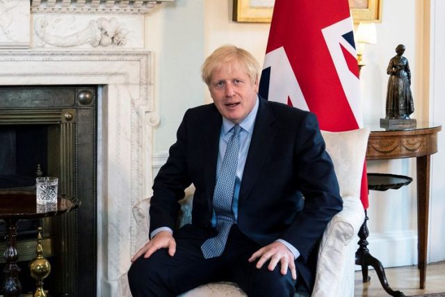 Boris Johnson acusa a la UE por no avanzar en el acuerdo del Brexit El primer ministro británico pretende eliminar la salvaguarda de Irlanda: un acuerdo al que su predecesora llegó con la UE.