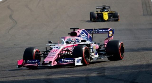 Checo termina sexto en el Gran Premio de Bélgica
