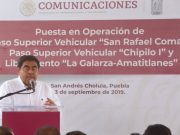 Inicia rehabilitación de carreteras en Puebla