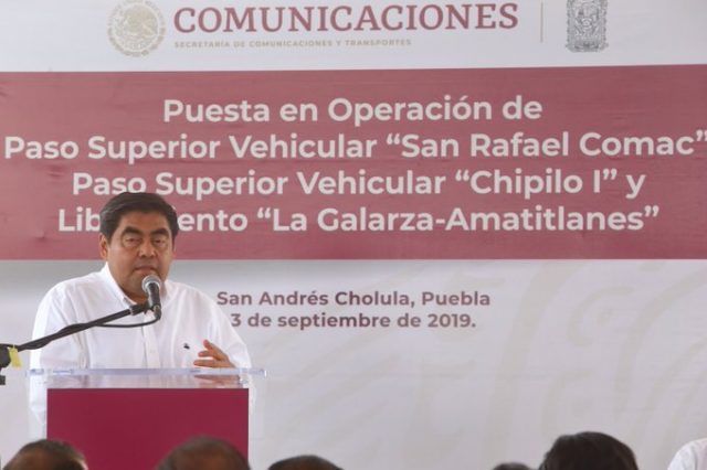 Inicia rehabilitación de carreteras en Puebla