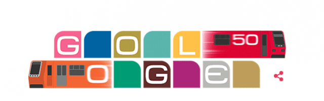 STC Metro cumple 50 años y Google lo conmemora con un doodle