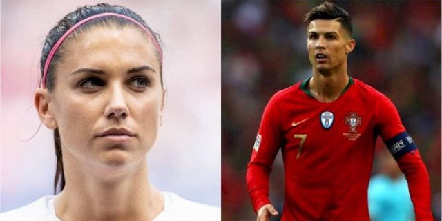 Alex Morgan critica a CR7 por caso de violación