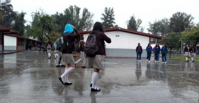 Suspenden clases en Sonora por lluvias