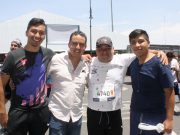 Jajma muestra su lado humano en el Maratón de la Ciudad de México El ingeniero José Martínez agradeció el apoyo de familiares y amigos