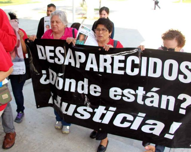 Protestan por falta de transparencia ante personas desaparecidas en Hidalgo