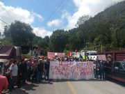 Pobladores de Hidalgo se manifiestan en contra de una minera La Jornada - Pobladores de Hidalgo se manifiestan en contra de una minera