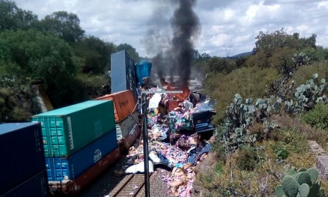 Detienen a dos participantes del saqueo de un tren en Hidalgo Palco Quintanarroense - Detienen a dos participantes del saqueo de un tren en Hidalgo