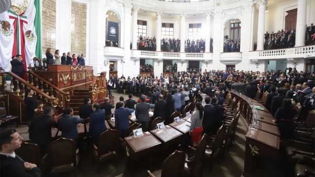 Sheinbaum rescata avances durante su primer informe de gobierno Inseguridad, alerta de género y transporte, entre los retos a superar en la CDMX