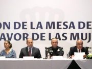 Instalan Mesa de seguridad en favor de las mujeres