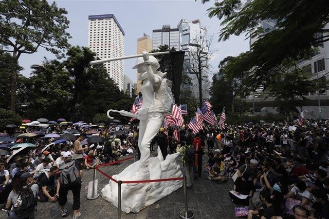 Gobierno de Hong Kong solicitó a EUA no entrometerse en sus asuntos internos Congreso de EUA alista Ley de Derechos Humanos y Democracia en Hong Kong