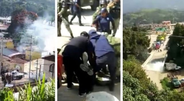 Reciben a balazos a la Guardia Nacional en Bochil, Chiapas Al menos dos civiles y un guardia resultaron heridos en el enfrentamiento