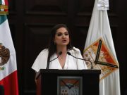 Célida López rompe en llanto durante su primer informe de gobierno Inseguridad y movilidad, los temas que más afectan a los hermosillenses