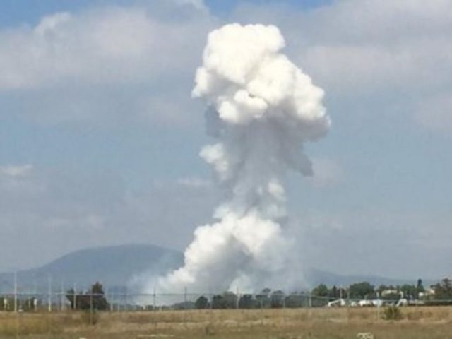 Explosión de polvorín deja dos muertos