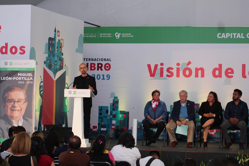 La inauguración de la XIX Feria Internacional del Libro «FIL Zócalo 2019»