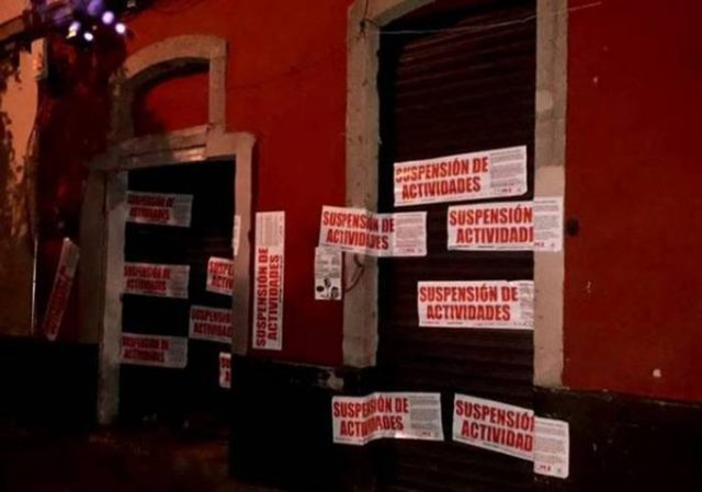 Clausuran 20 centros nocturnos en la capital