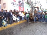 Construyen banquetas en el centro histórico de Zempoala Hidalgo Comunicación - Construyen banquetas en el centro histórico de Zempoala